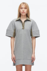 Grey Melange-Army Terry Polo Dress | 3.1 Phillip Lim