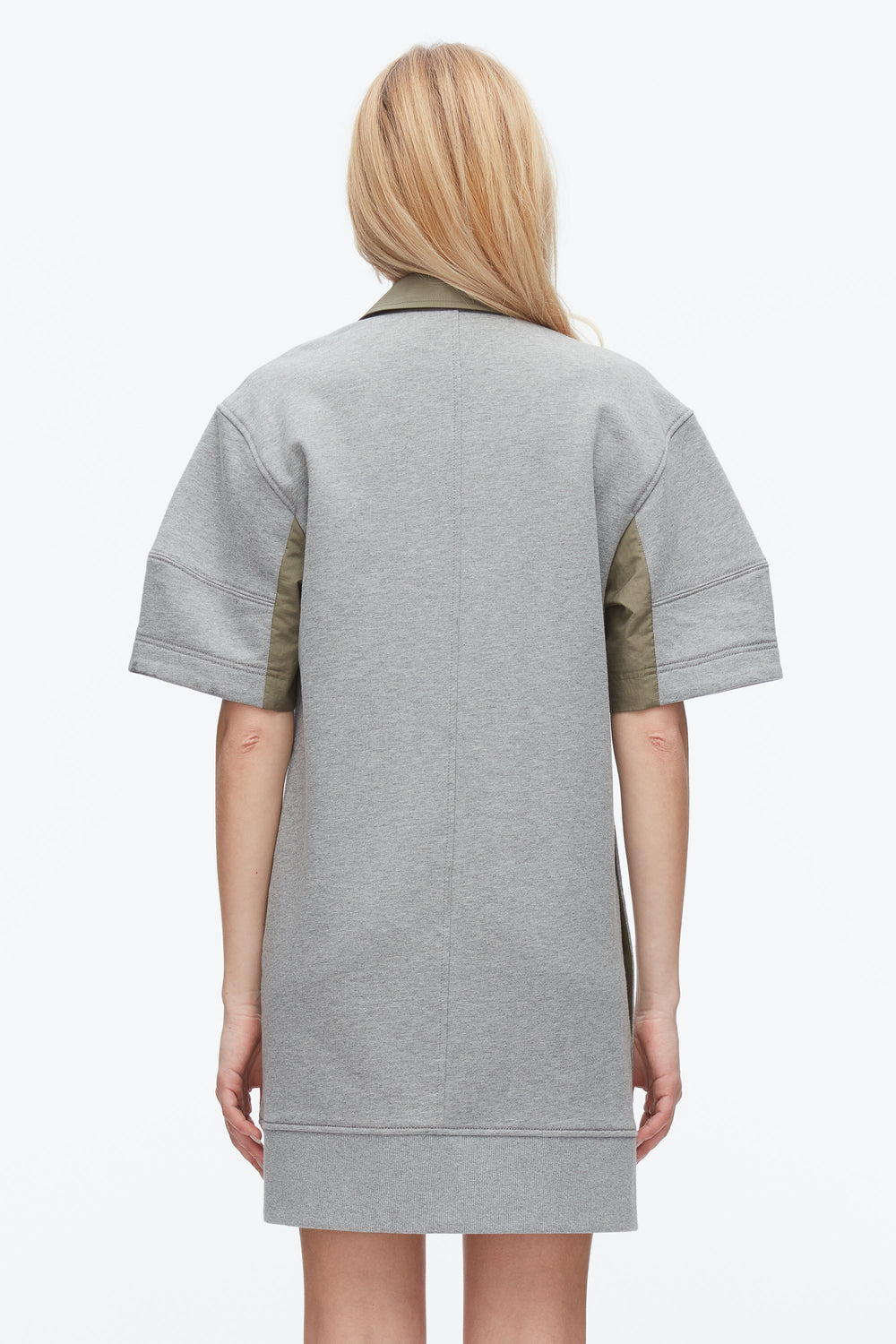 Grey Melange-Army Terry Polo Dress | 3.1 Phillip Lim