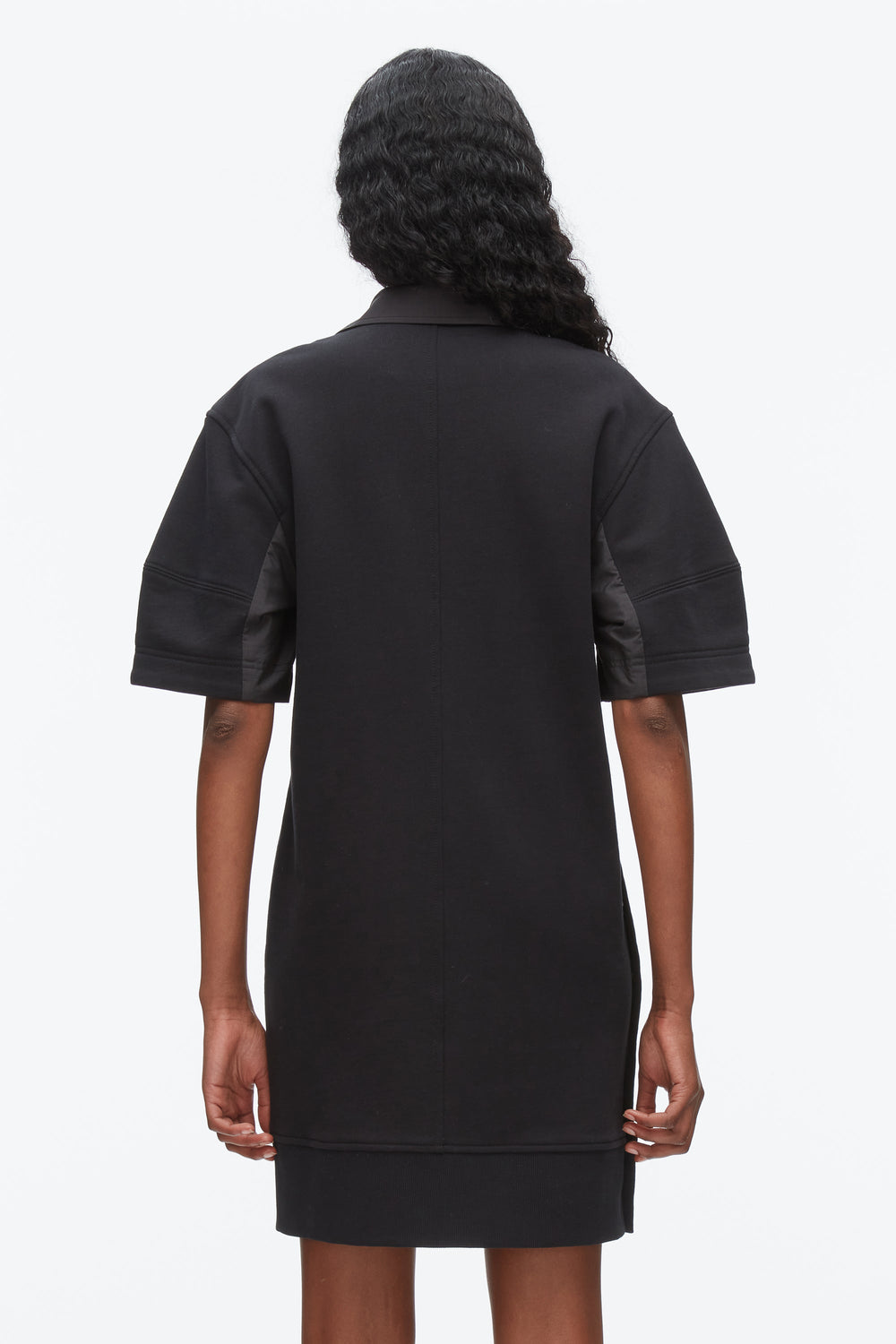 Black-Black Terry Polo Dress | 3.1 Phillip Lim