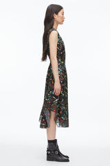 Black Multi Bliss Floral Sleeveless Dress | 3.1 Phillip Lim