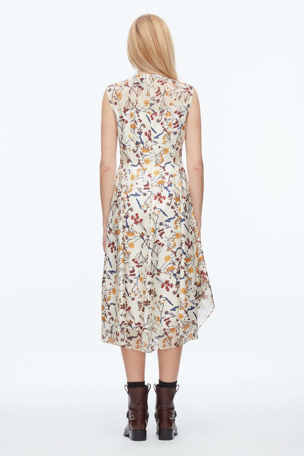 Parchment Multi Bliss Floral Sleeveless Dress | 3.1 Phillip Lim