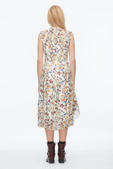 Parchment Multi Bliss Floral Sleeveless Dress | 3.1 Phillip Lim