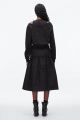 Black-Black Layered Tank Combo Dress | 3.1 Phillip Lim