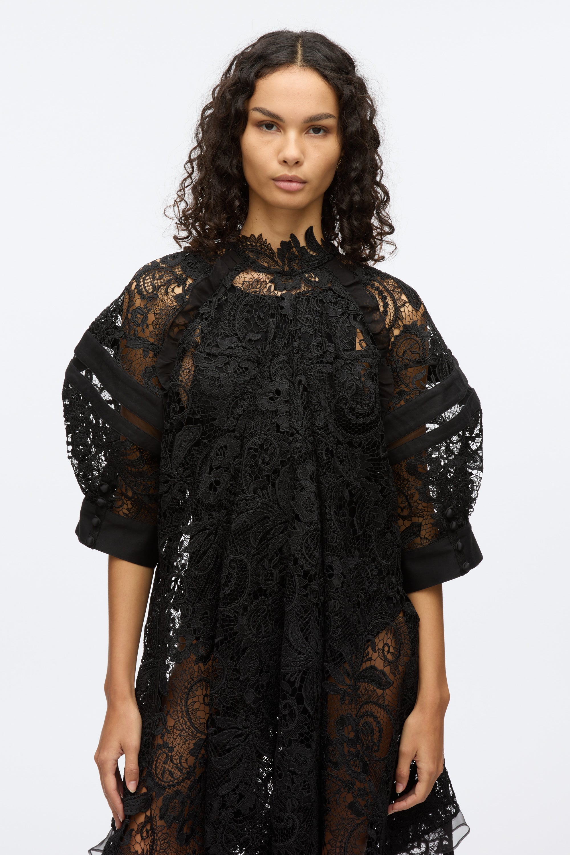 Blk Multi Embroidered Lace Handkerchief Dress | 3.1 Phillip Lim