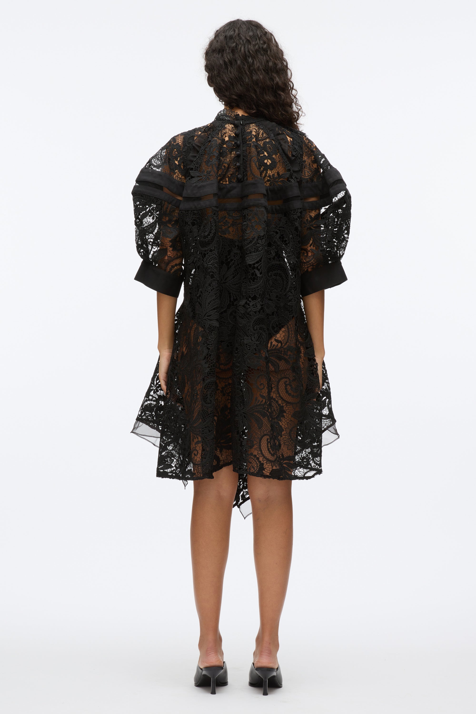 Blk Multi Embroidered Lace Handkerchief Dress | 3.1 Phillip Lim