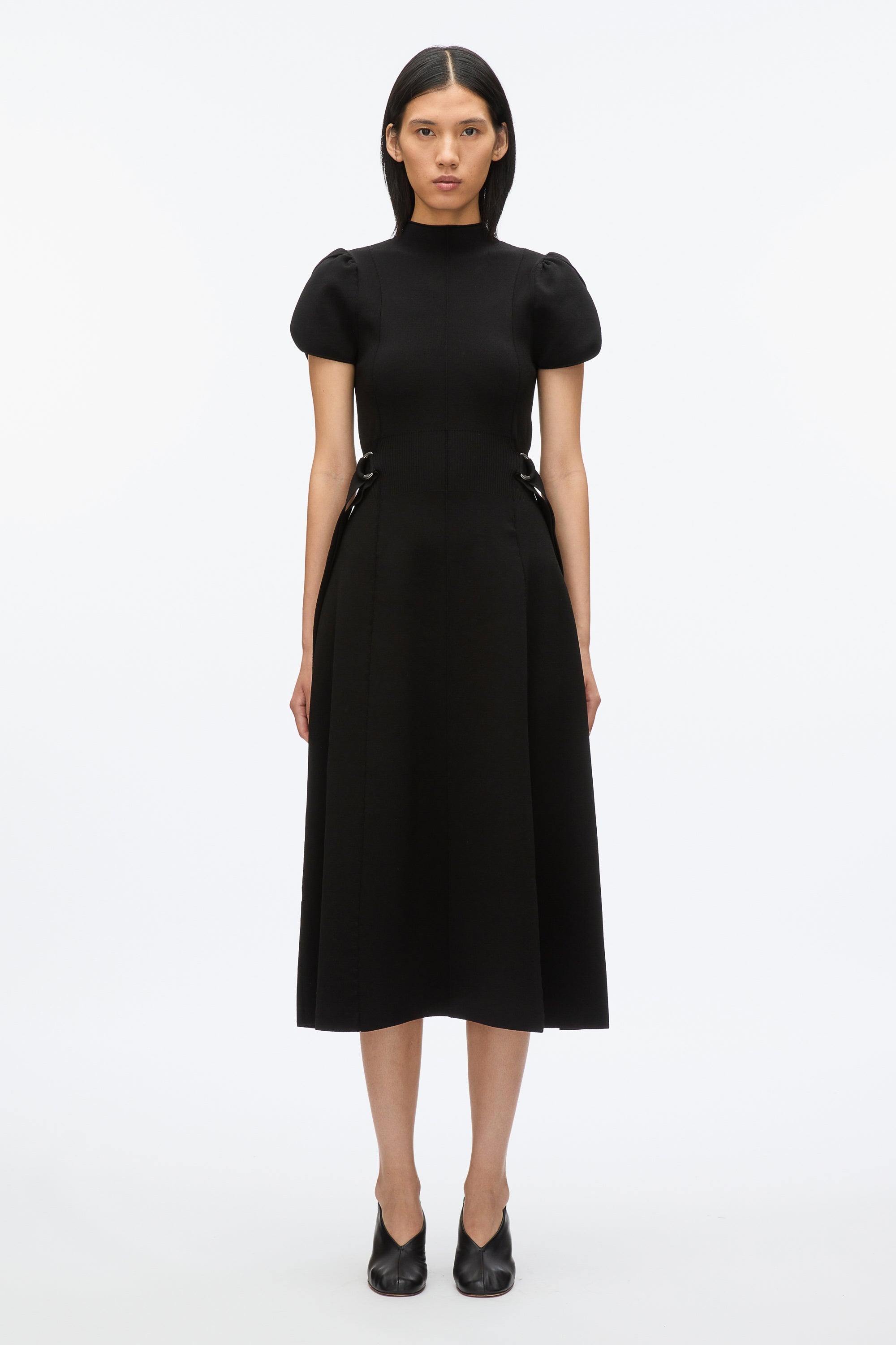 Black Compact Rib Tulip Dress | 3.1 Phillip Lim