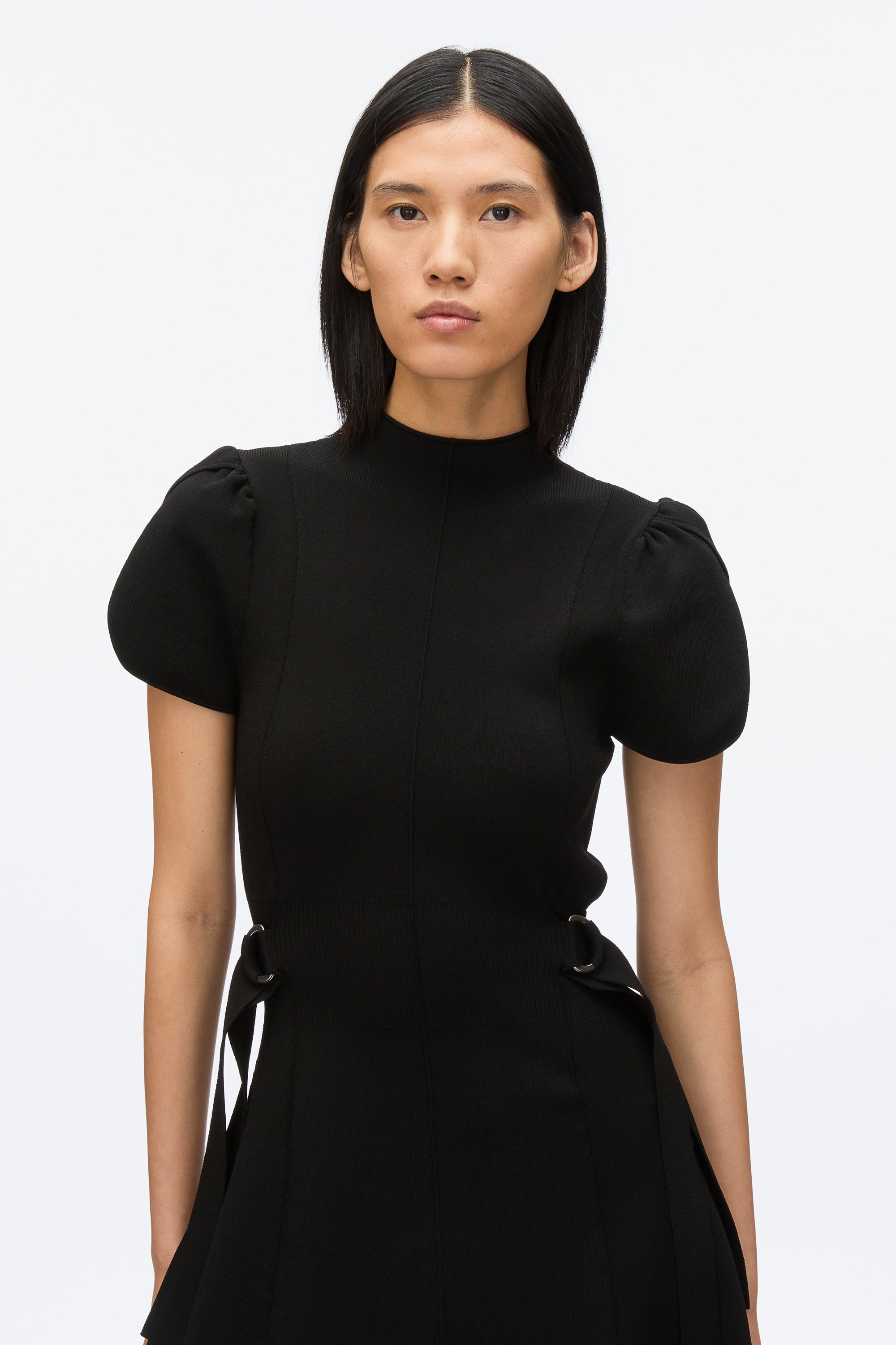 Black Compact Rib Tulip Dress | 3.1 Phillip Lim