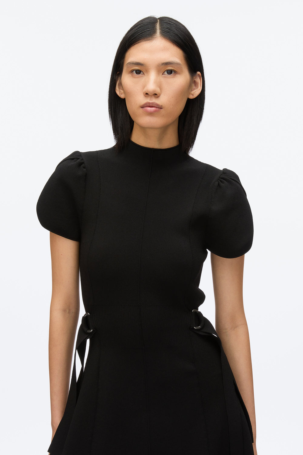 Black Compact Rib Tulip Dress | 3.1 Phillip Lim