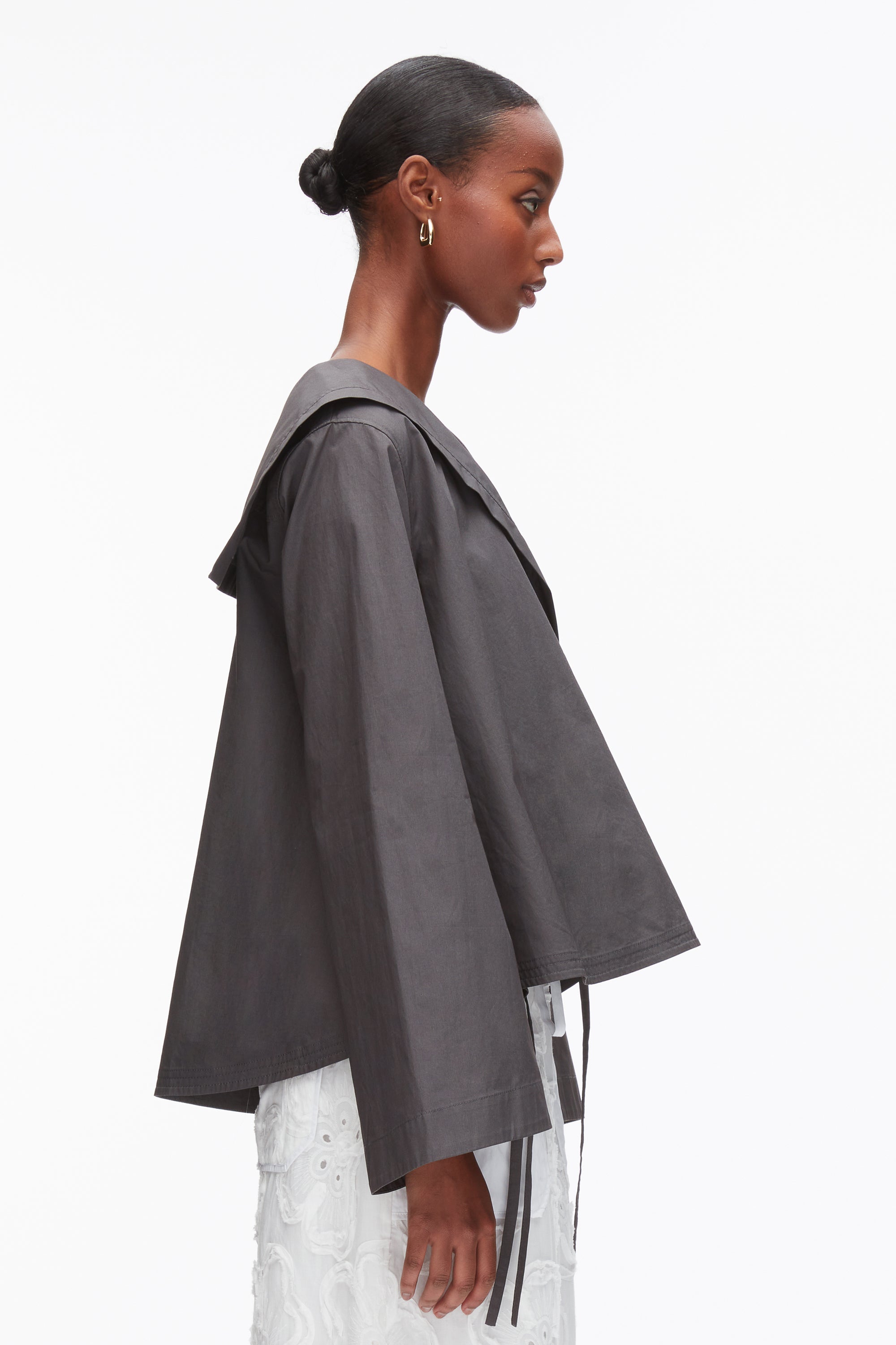 Slate Sailor Wrap Shirt | 3.1 Phillip Lim