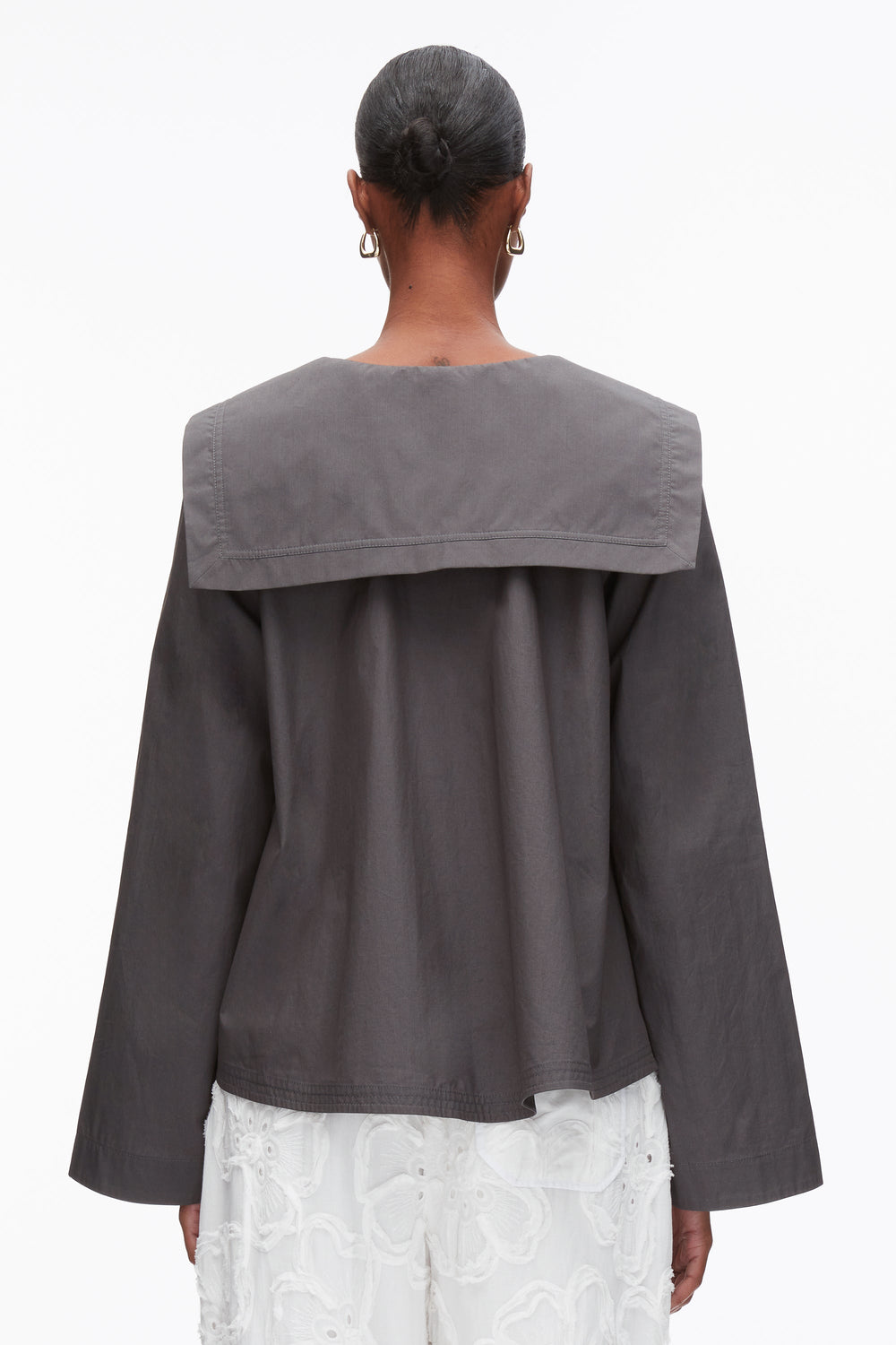 Slate Sailor Wrap Shirt | 3.1 Phillip Lim