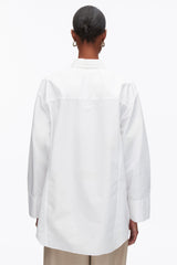 White Embellished Oversize Shirt | 3.1 Phillip Lim