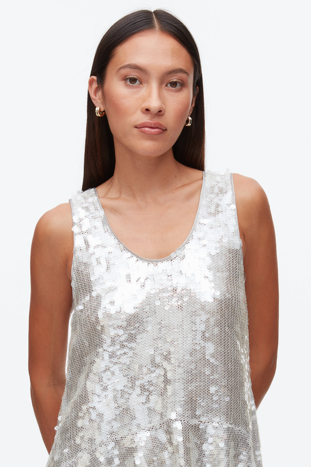 Fog Sequin Tank with Bows | 3.1 Phillip Lim