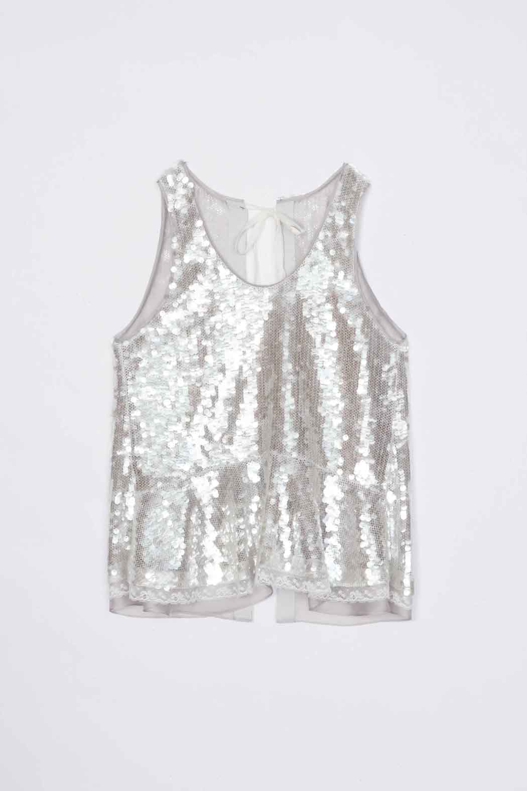 Fog Sequin Tank with Bows | 3.1 Phillip Lim