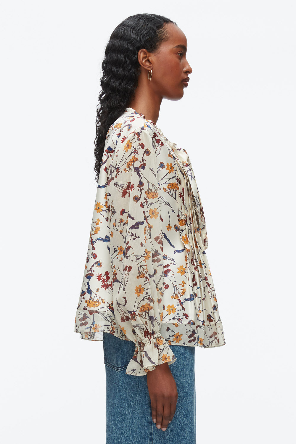 Parchment Multi Bliss Floral Blouse | 3.1 Phillip Lim