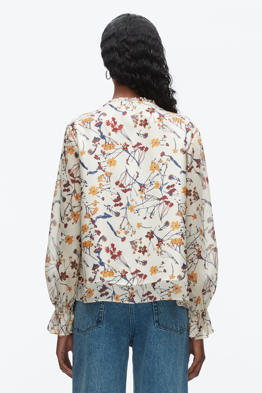 Parchment Multi Bliss Floral Blouse | 3.1 Phillip Lim