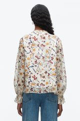 Parchment Multi Bliss Floral Blouse | 3.1 Phillip Lim