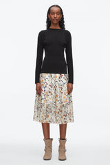 Black Compact Rib Mockneck Top | 3.1 Phillip Lim