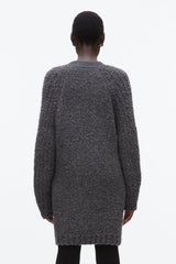 Charcoal Melange Boucle Cardigan Coat | 3.1 Phillip Lim