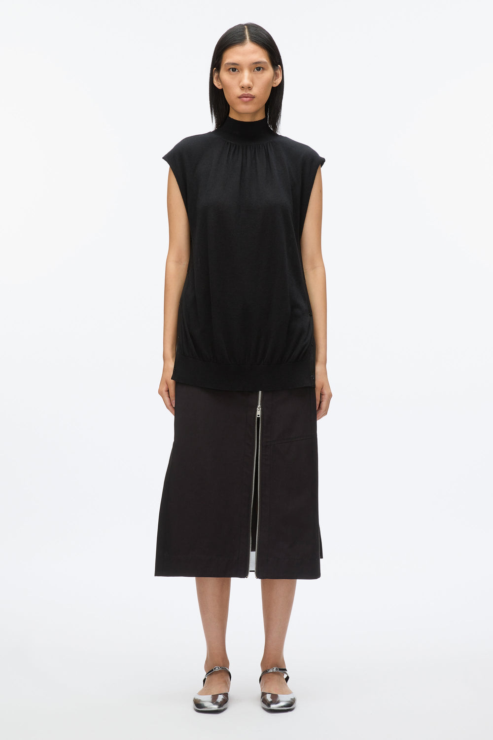 Black Mockneck Shell | 3.1 Phillip Lim