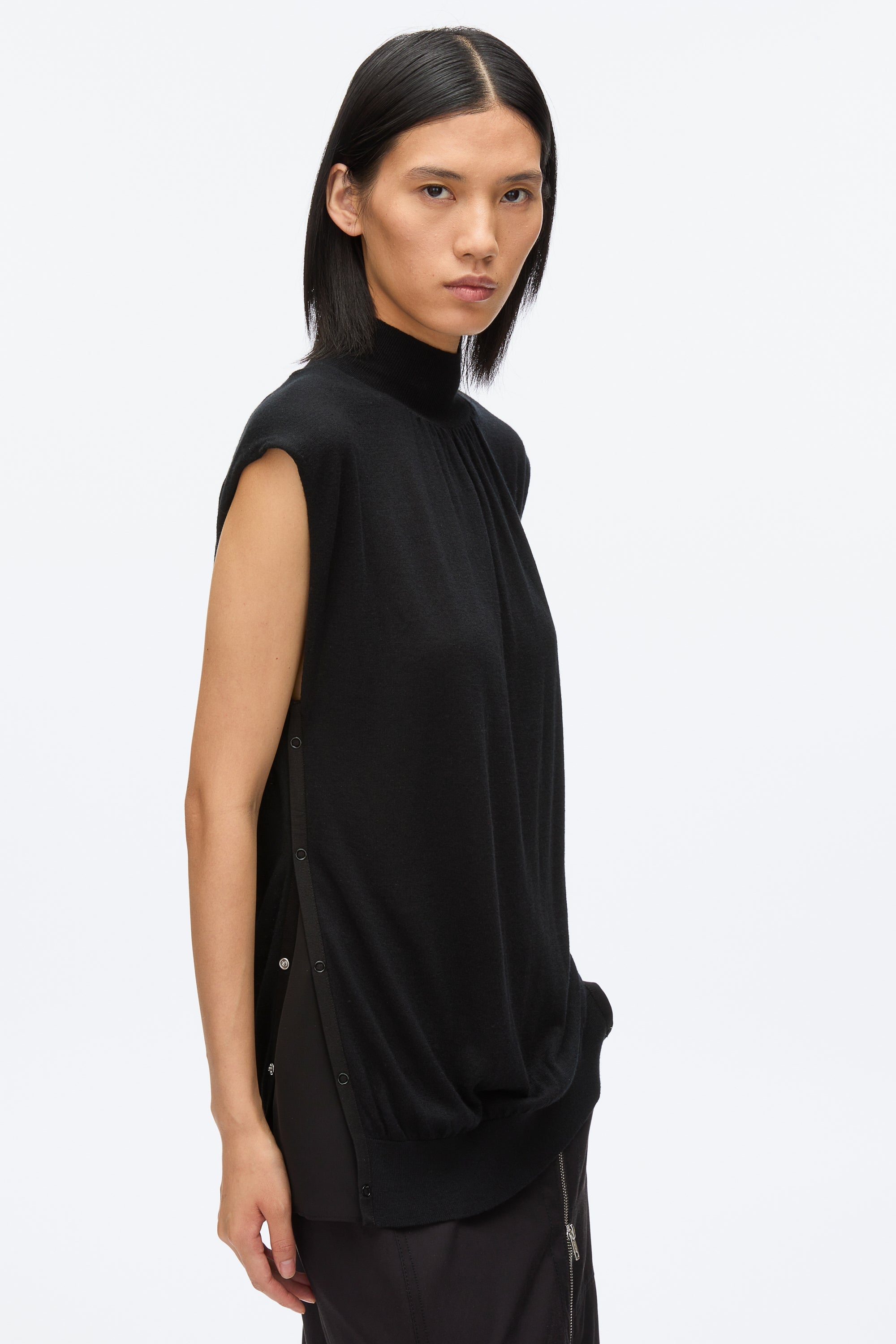 Black Mockneck Shell | 3.1 Phillip Lim