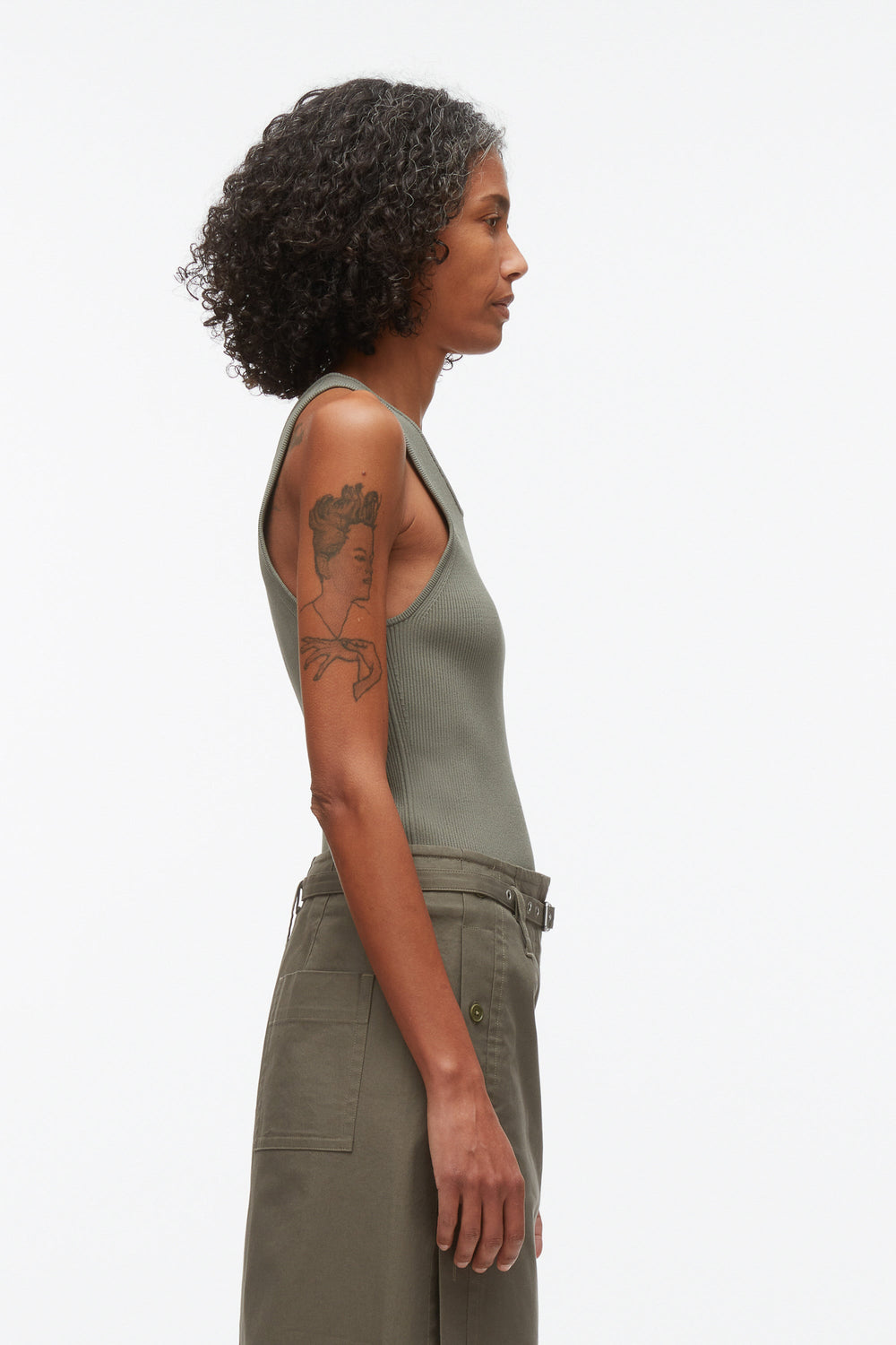 Sage Compact Rib Layering Tank | 3.1 Phillip Lim