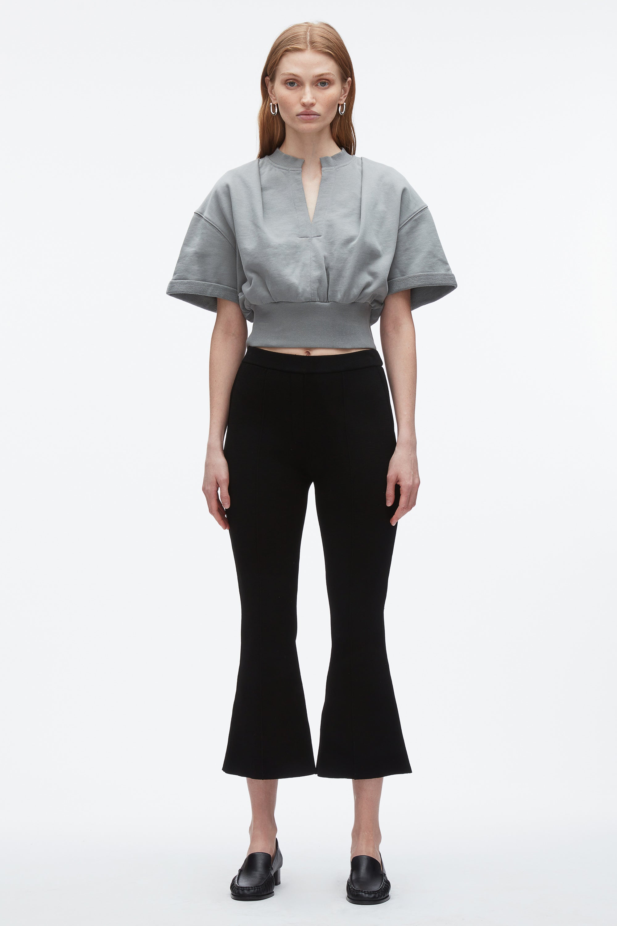 Sage Cropped Sweatshirt | Stylish Women’s Outerwear | Phillip Lim | 3.1 Phillip Lim