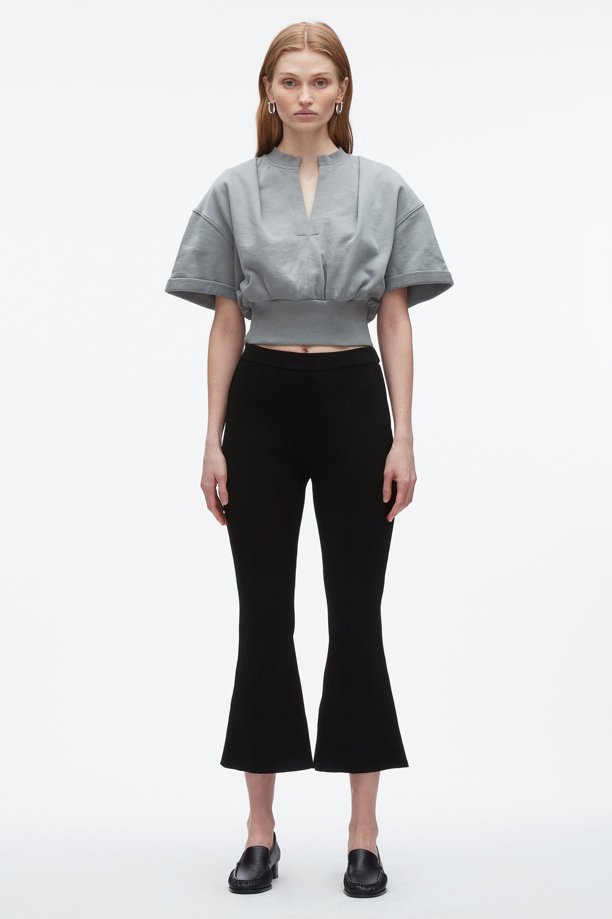 Sage Cropped Sweatshirt | Stylish Women’s Outerwear | Phillip Lim | 3.1 Phillip Lim