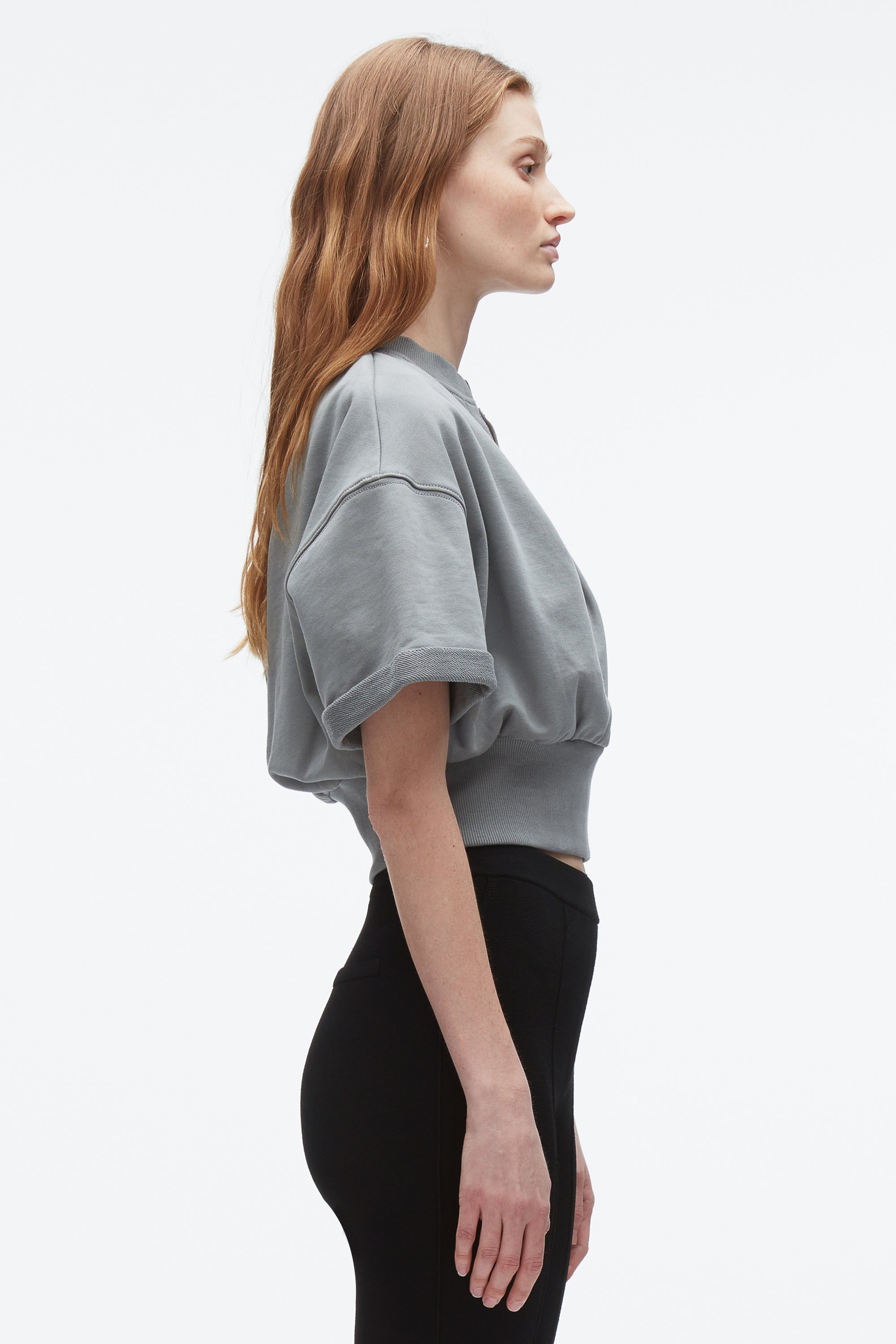 Sage Cropped Sweatshirt | Stylish Women’s Outerwear | Phillip Lim | 3.1 Phillip Lim