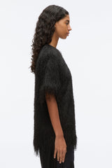 Black Fringe Boxy Tee | 3.1 Phillip Lim
