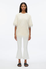 Ivory Fringe Boxy Tee | 3.1 Phillip Lim