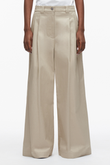 Khaki Wide Leg Pleated Pants | 3.1 Phillip Lim