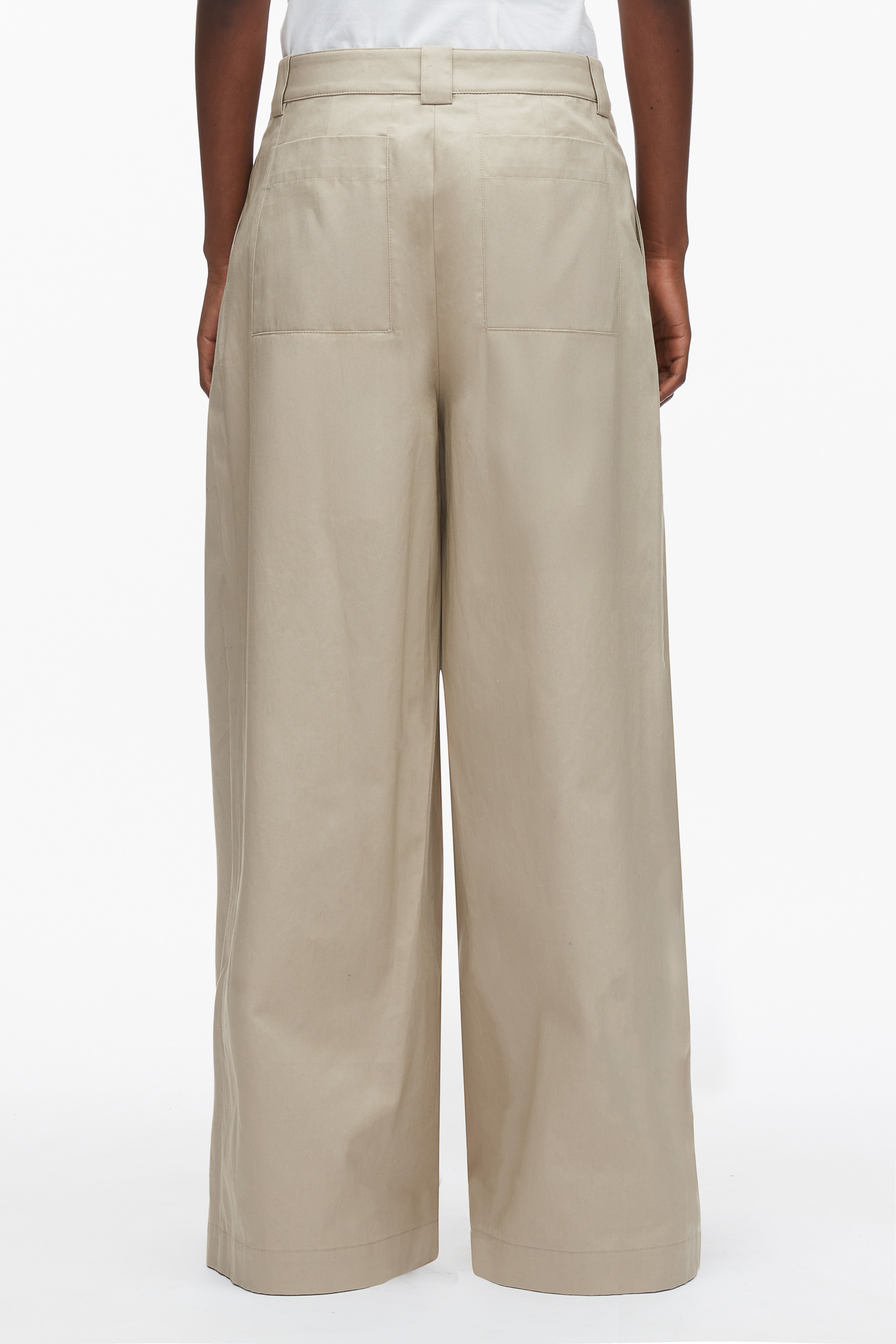Khaki Wide Leg Pleated Pants | 3.1 Phillip Lim