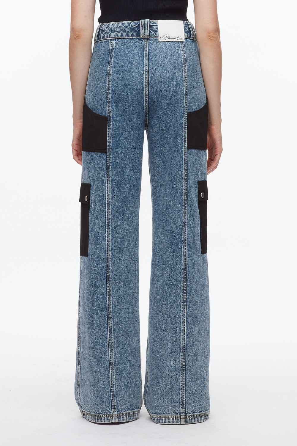 Washed Medium Blue Denim Carpenter Pant | 3.1 Phillip Lim