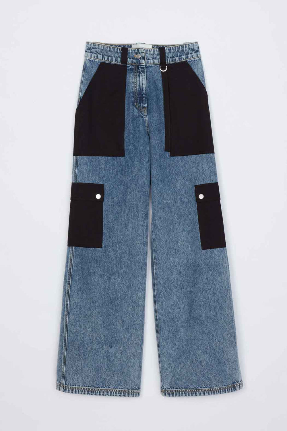 Washed Medium Blue Denim Carpenter Pant | 3.1 Phillip Lim