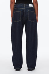 Dark Indigo Curve Denim Pant with Zip | 3.1 Phillip Lim