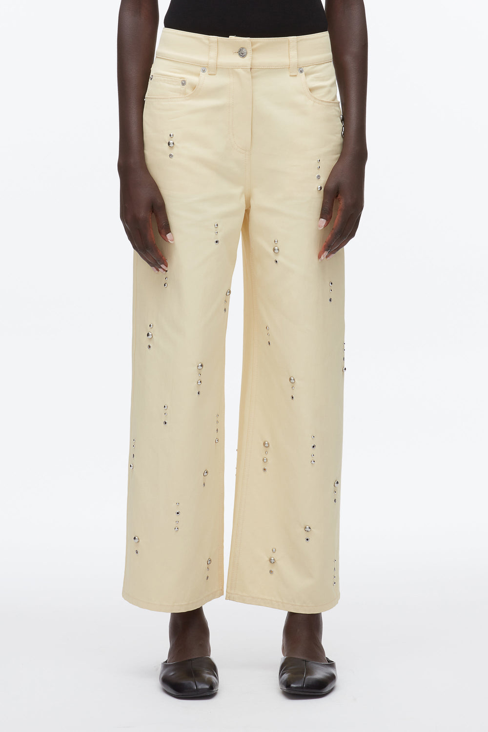 Ginko Stud Embellished Wide Leg Pant | 3.1 Phillip Lim
