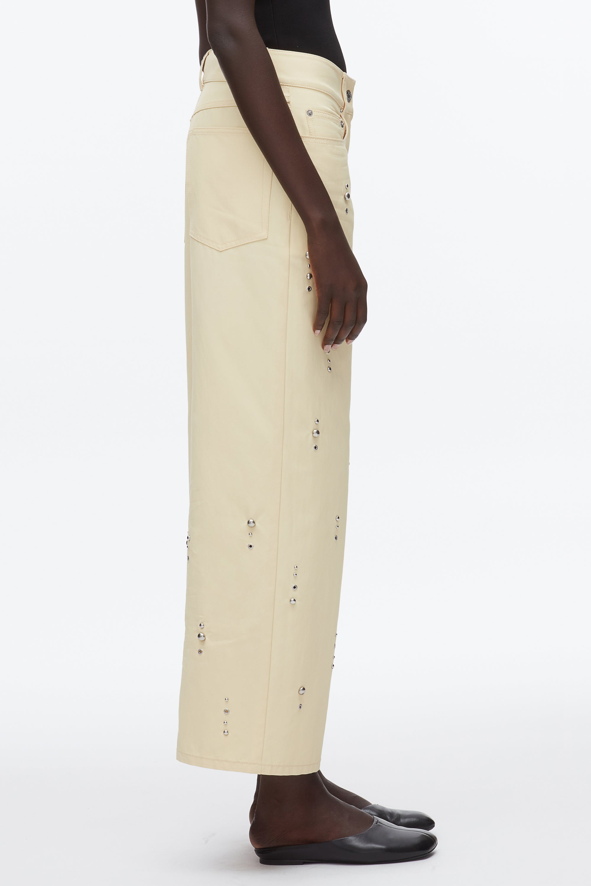 Ginko Stud Embellished Wide Leg Pant | 3.1 Phillip Lim