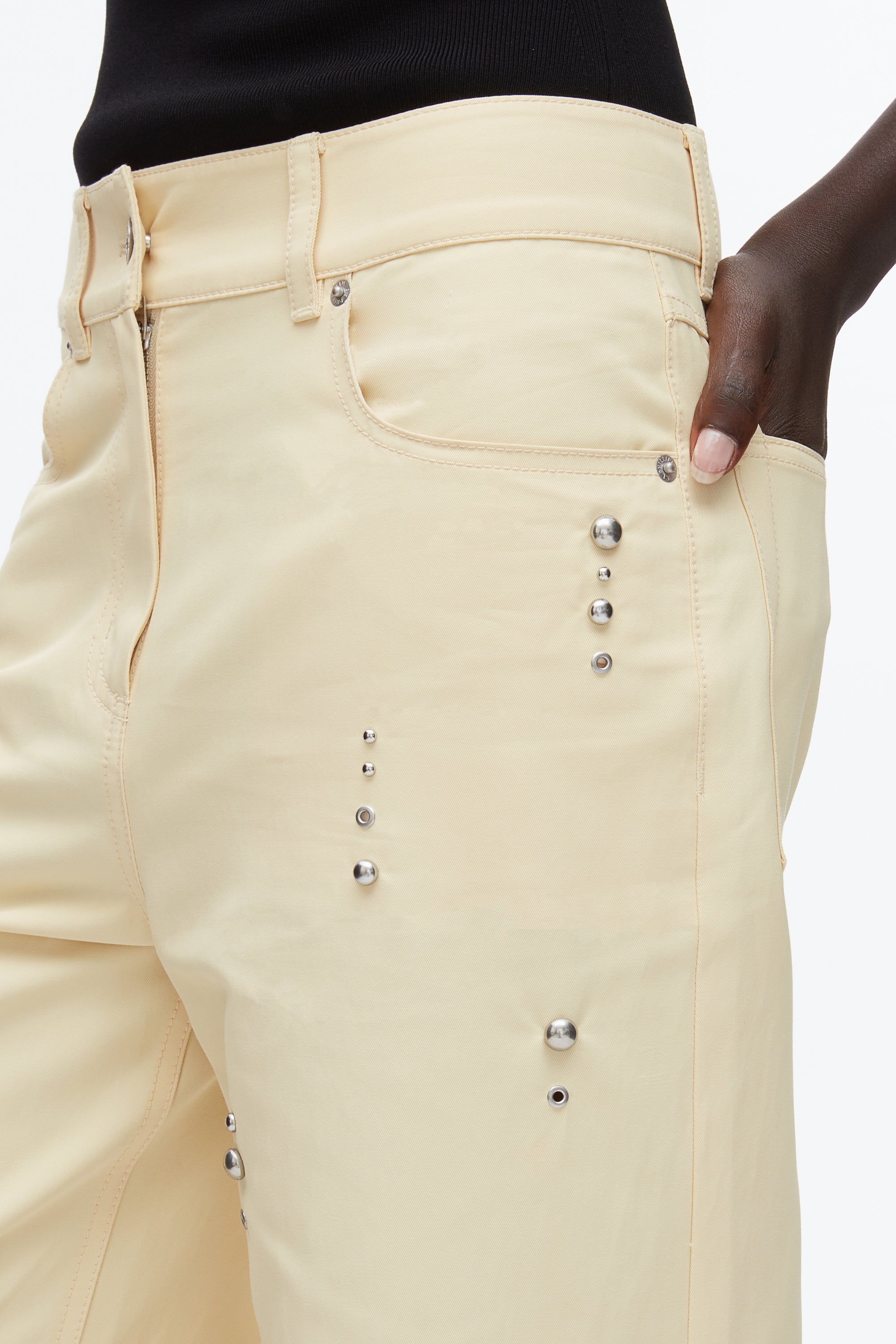 Ginko Stud Embellished Wide Leg Pant | 3.1 Phillip Lim