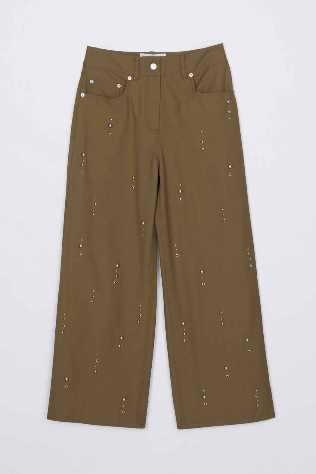 Caper Stud Embellished Wide Leg Pant | 3.1 Phillip Lim