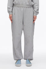 Grey Melange Dome Embellishment Sweatpants | 3.1 Phillip Lim