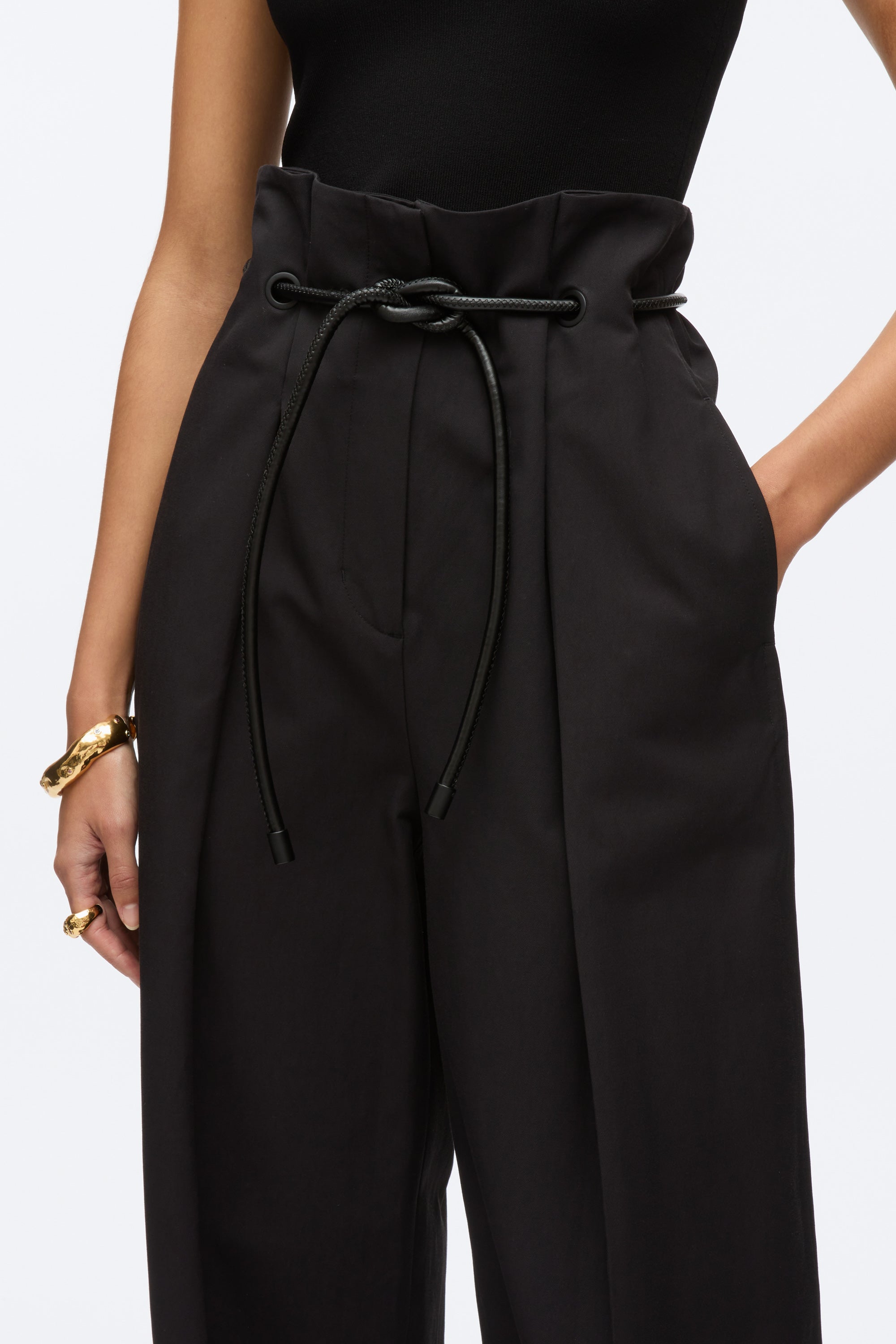 Black Wide Leg Origami Pant | 3.1 Phillip Lim