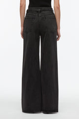 Washed Blk Wide Leg Belted Jeans | 3.1 Phillip Lim