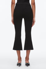 Black Compact Cropped Kickflare Pant | 3.1 Phillip Lim