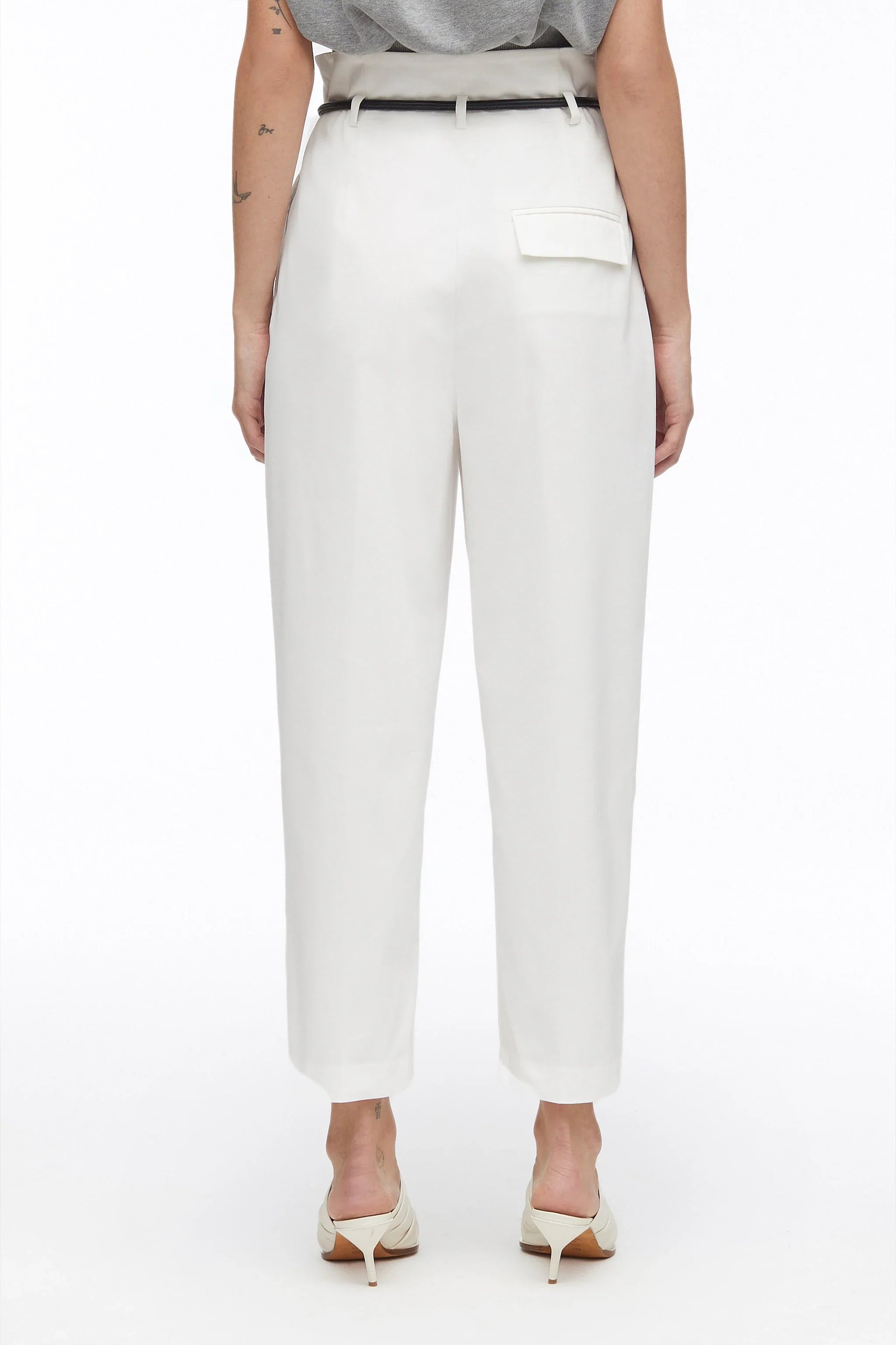 Ant. White Origami Pleated Pant | 3.1 Phillip Lim