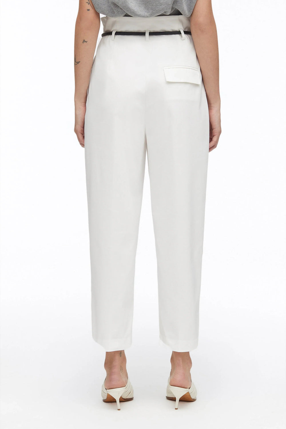 Ant. White Origami Pleated Pant | 3.1 Phillip Lim