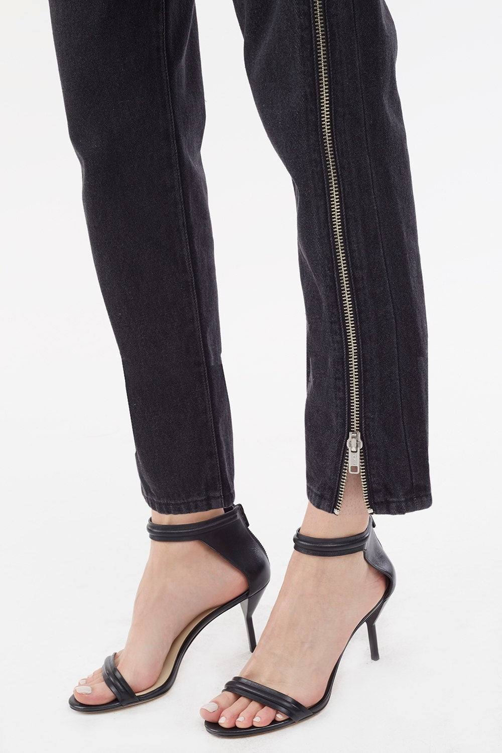 Black Zippered Denim Pant | 3.1 Phillip Lim