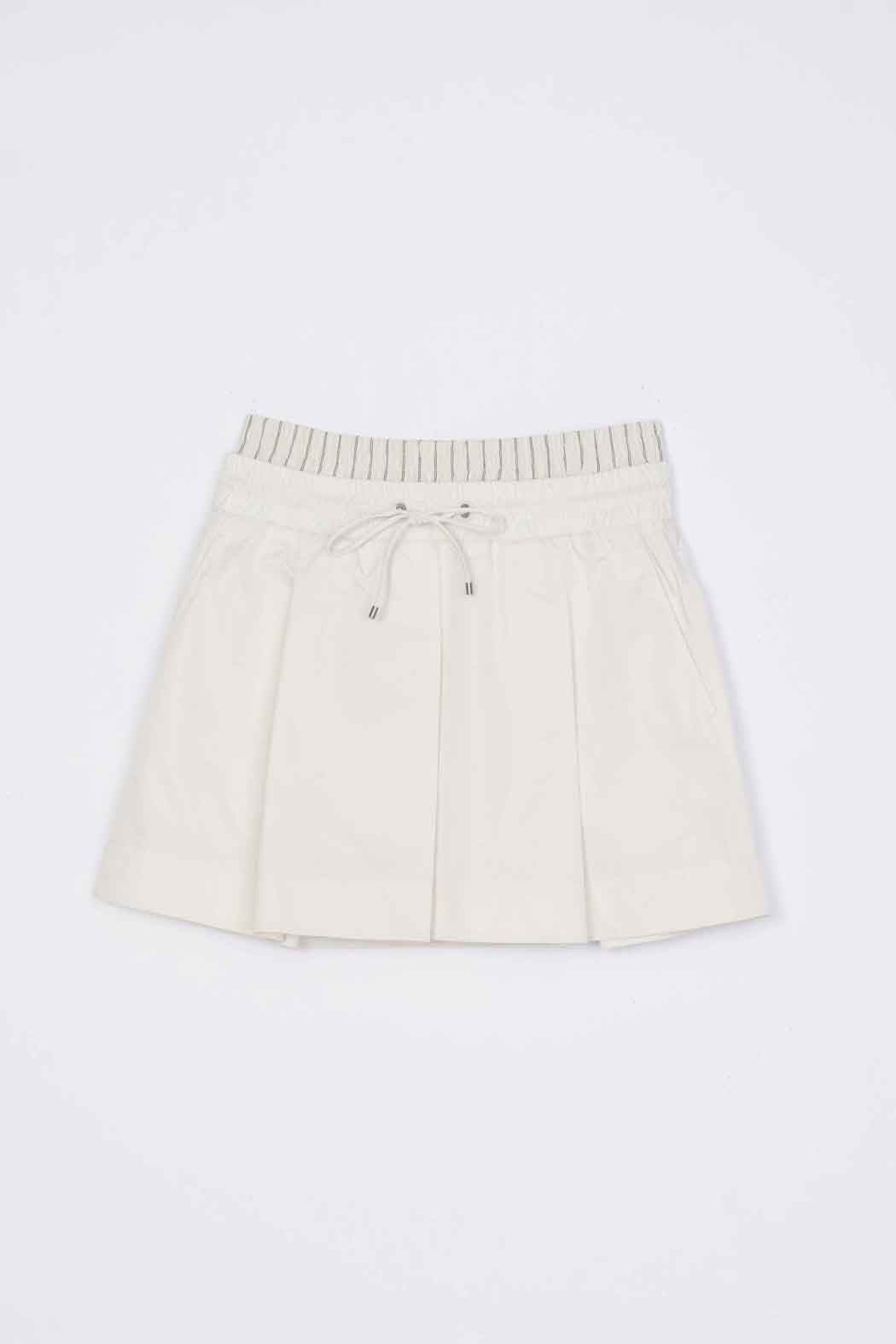 Ivory Ripstop Mini Skirt | 3.1 Phillip Lim