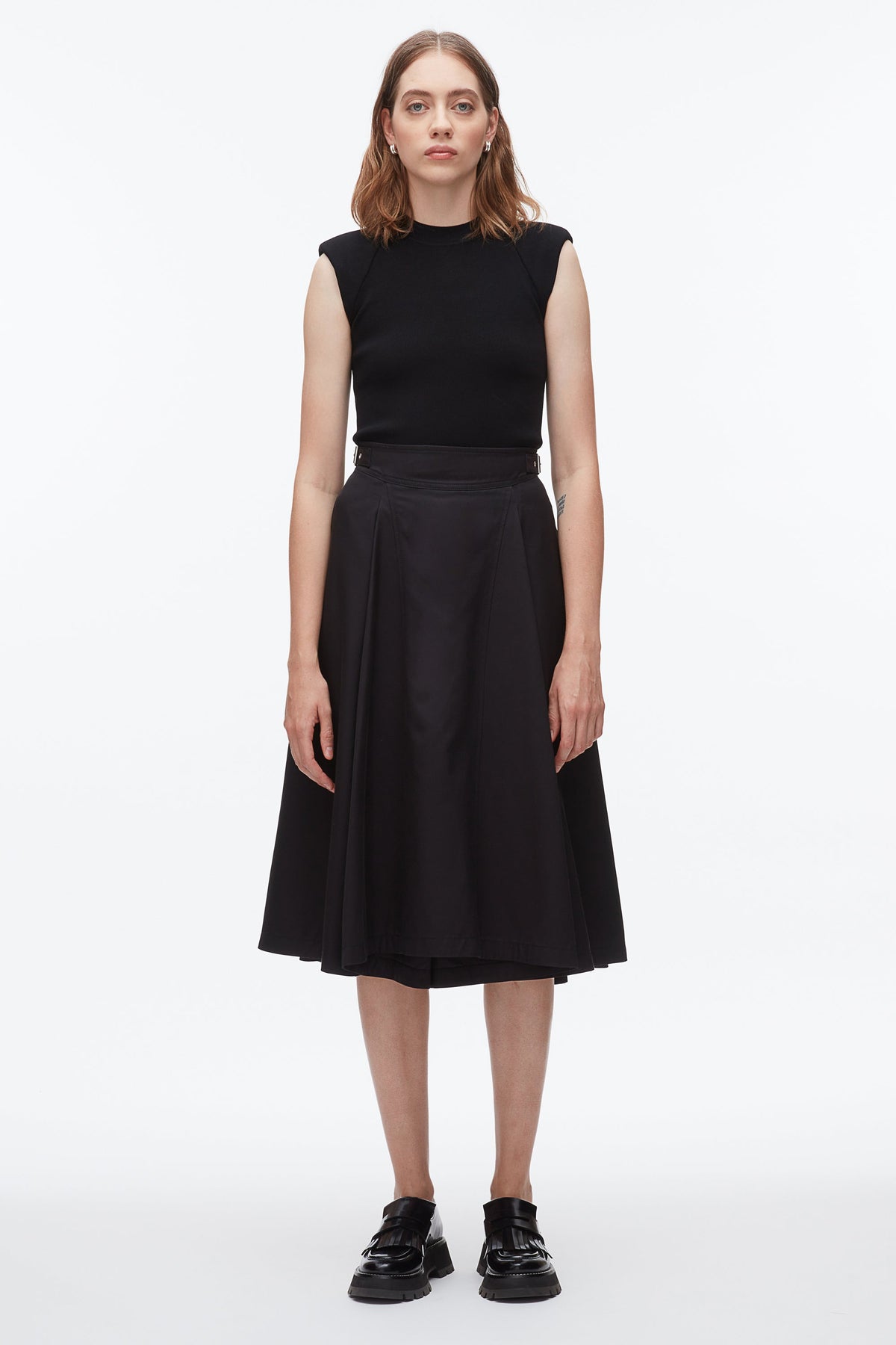 Black Pleated Utility Skirt | 3.1 Phillip Lim