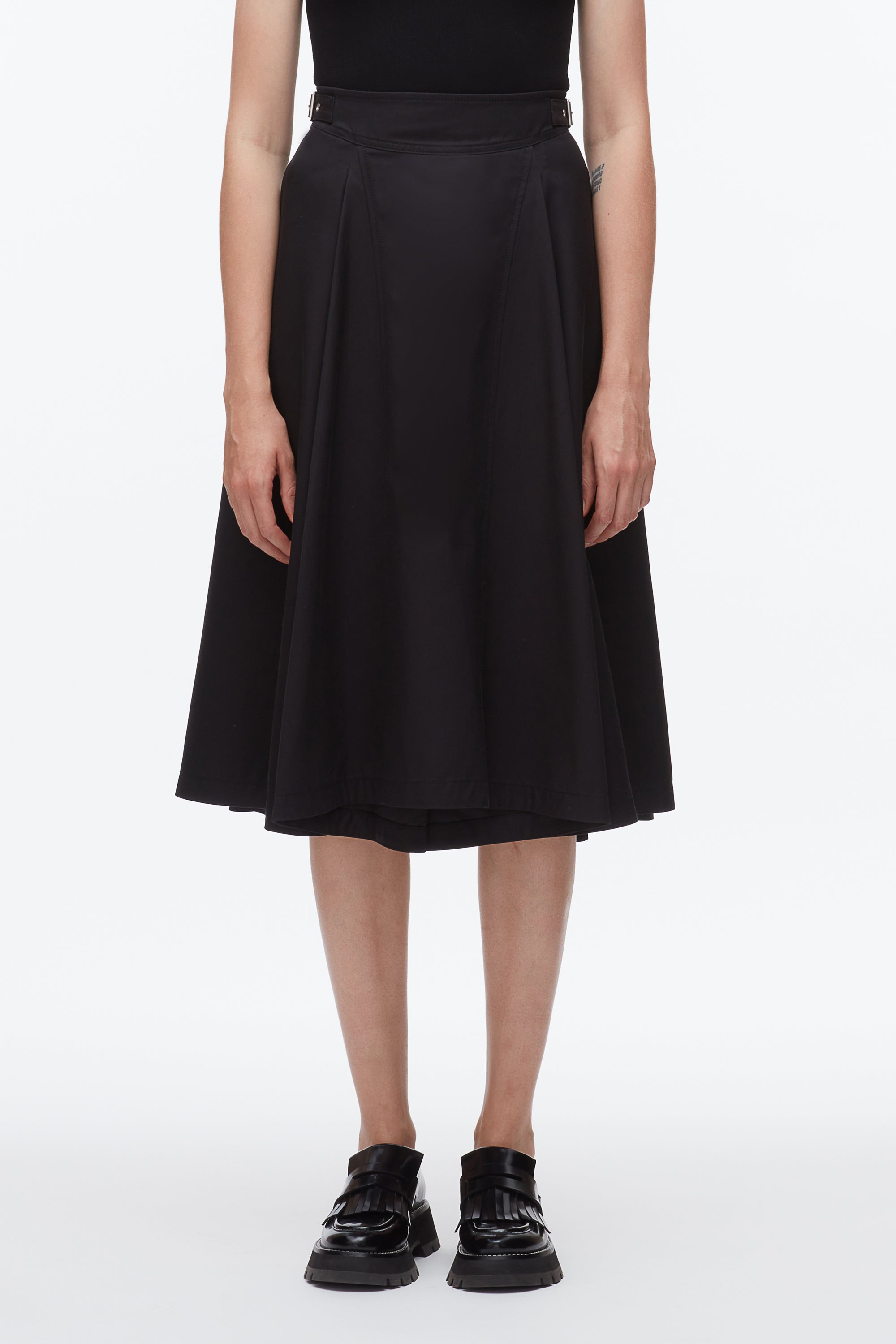 Black Pleated Utility Skirt | 3.1 Phillip Lim