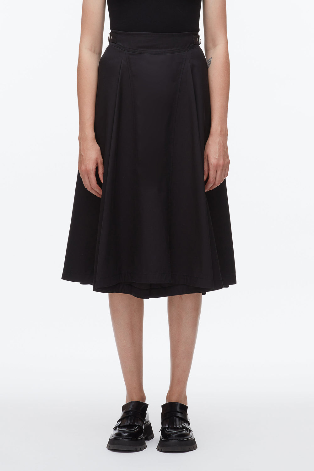 Black Pleated Utility Skirt | 3.1 Phillip Lim